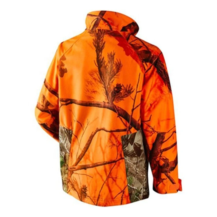Top high quality Waterproof Insulated Orange Hunting Jacket for Men