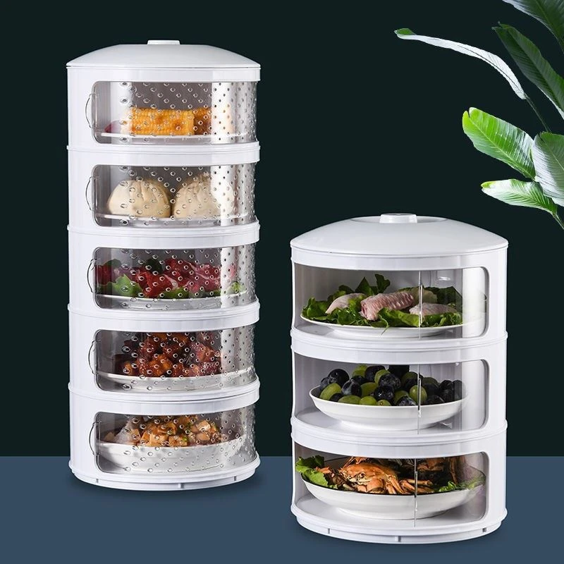 Wholesale Folding food cover Reusable Bowl Covers Round Dustproof Fresh keeping Cover