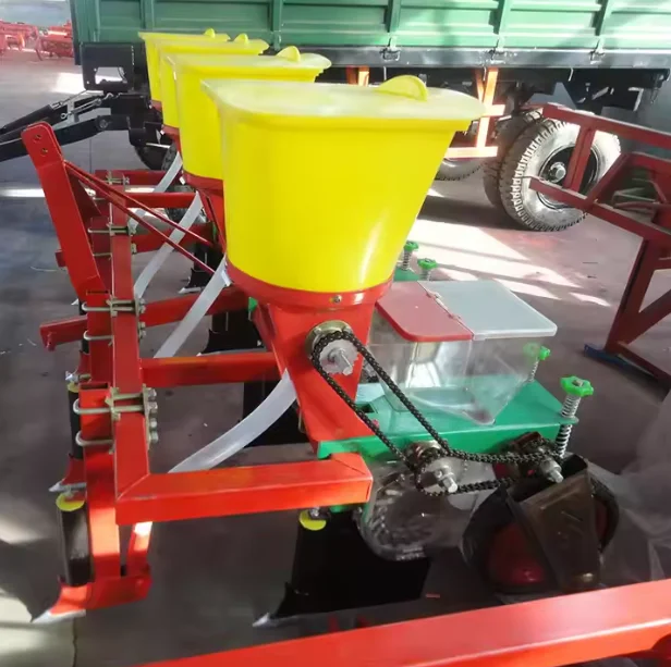 Buy high efficiency corn planter maize seeder with fertilizer 4 to 6 rows best price in stock