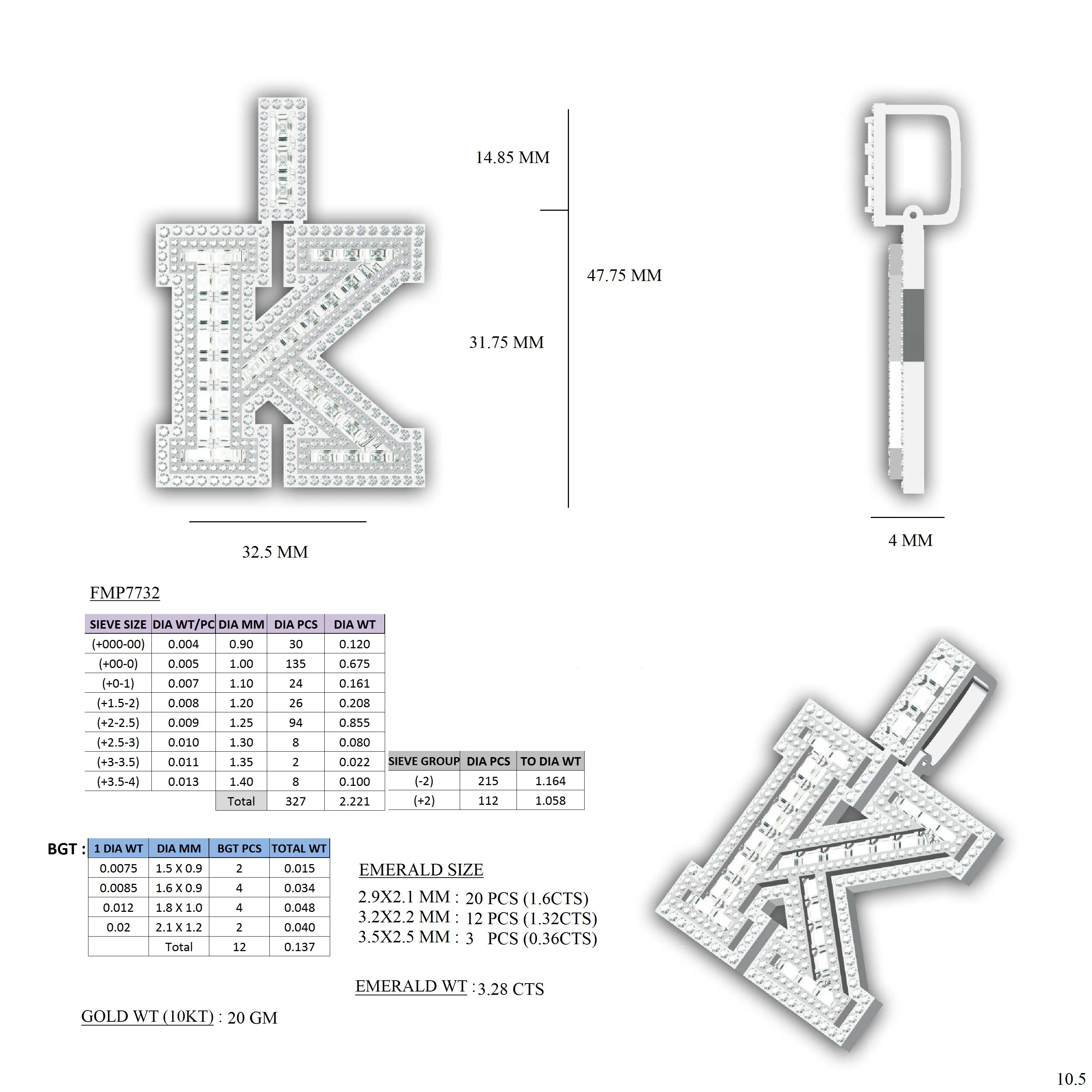 Высококачественный Изготовленный На Заказ K кулон Pass Diamond тестер багет VVS цвет Moissanite хип-хоп ювелирные изделия со льдом из буквы имя