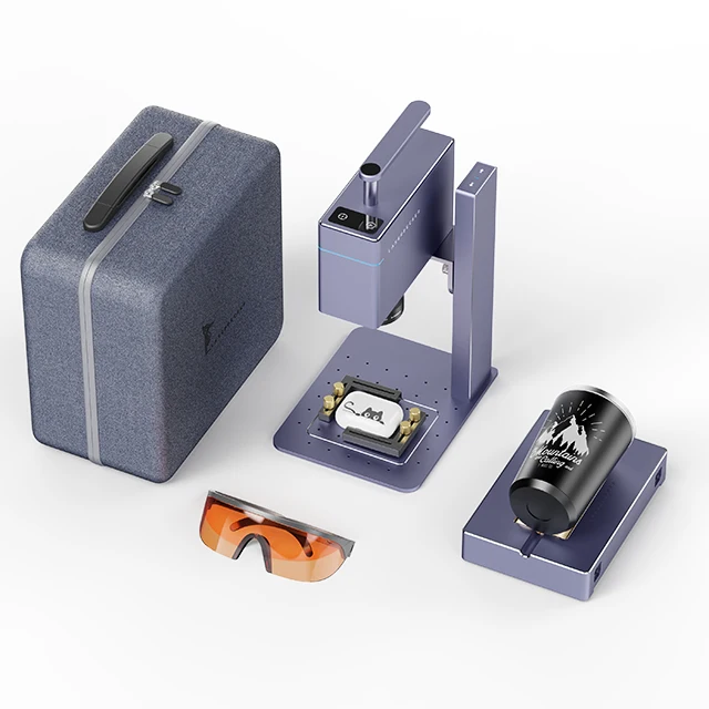 LP 3 DELUXE Metal(Pure&Alloy) and Plastic High Precision With Poisiioning Jigs and Package Bag Laser Engraver