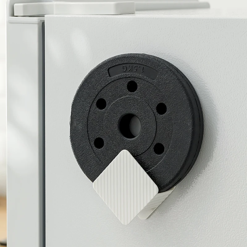 Magnetic Large Load Bearing Metal Refrigerator Kitchen Sponge Rag Does Not Occupy the Storage Shelf