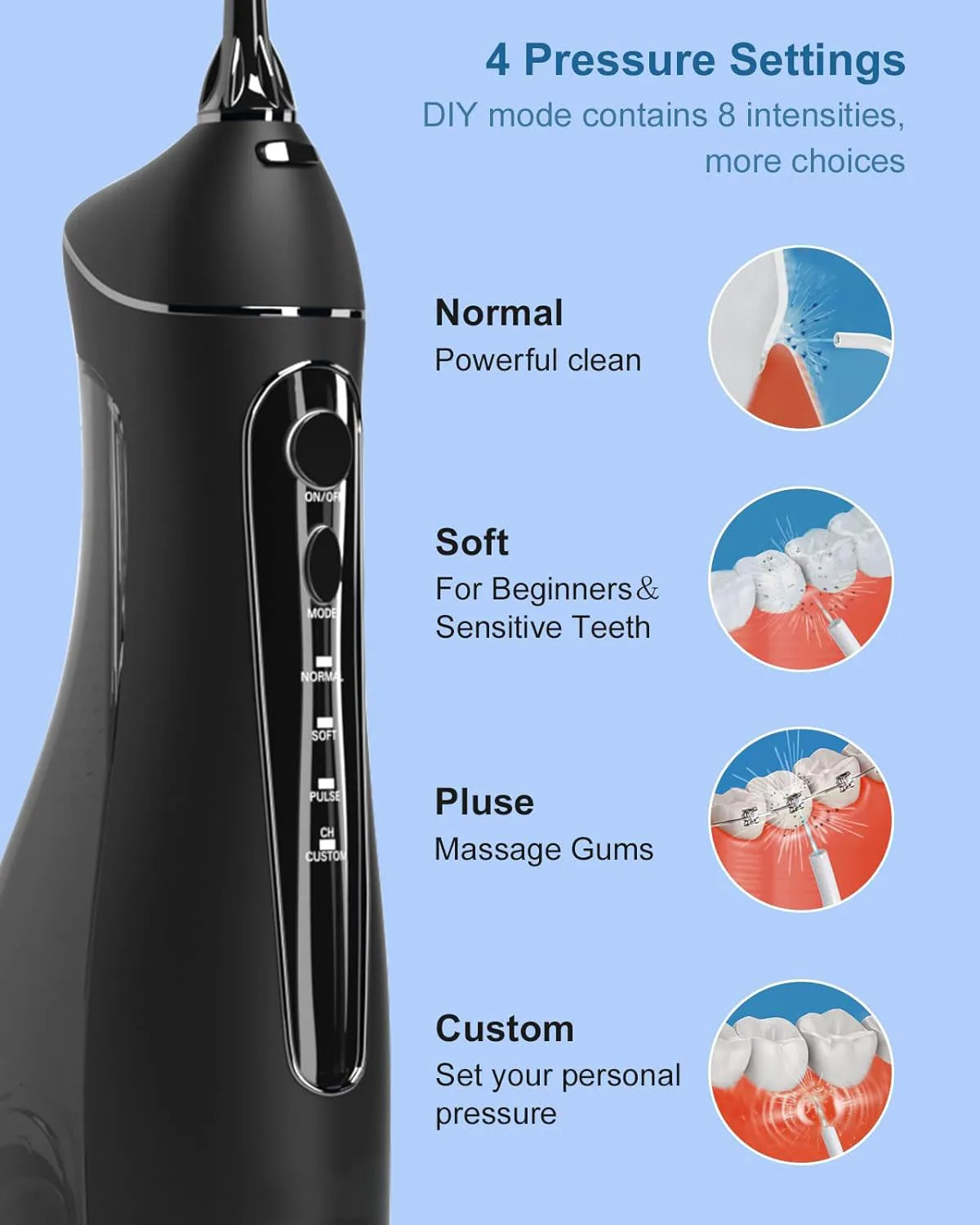 Popular Selling Water Dental Flosser Portable Dental Oral Irrigator