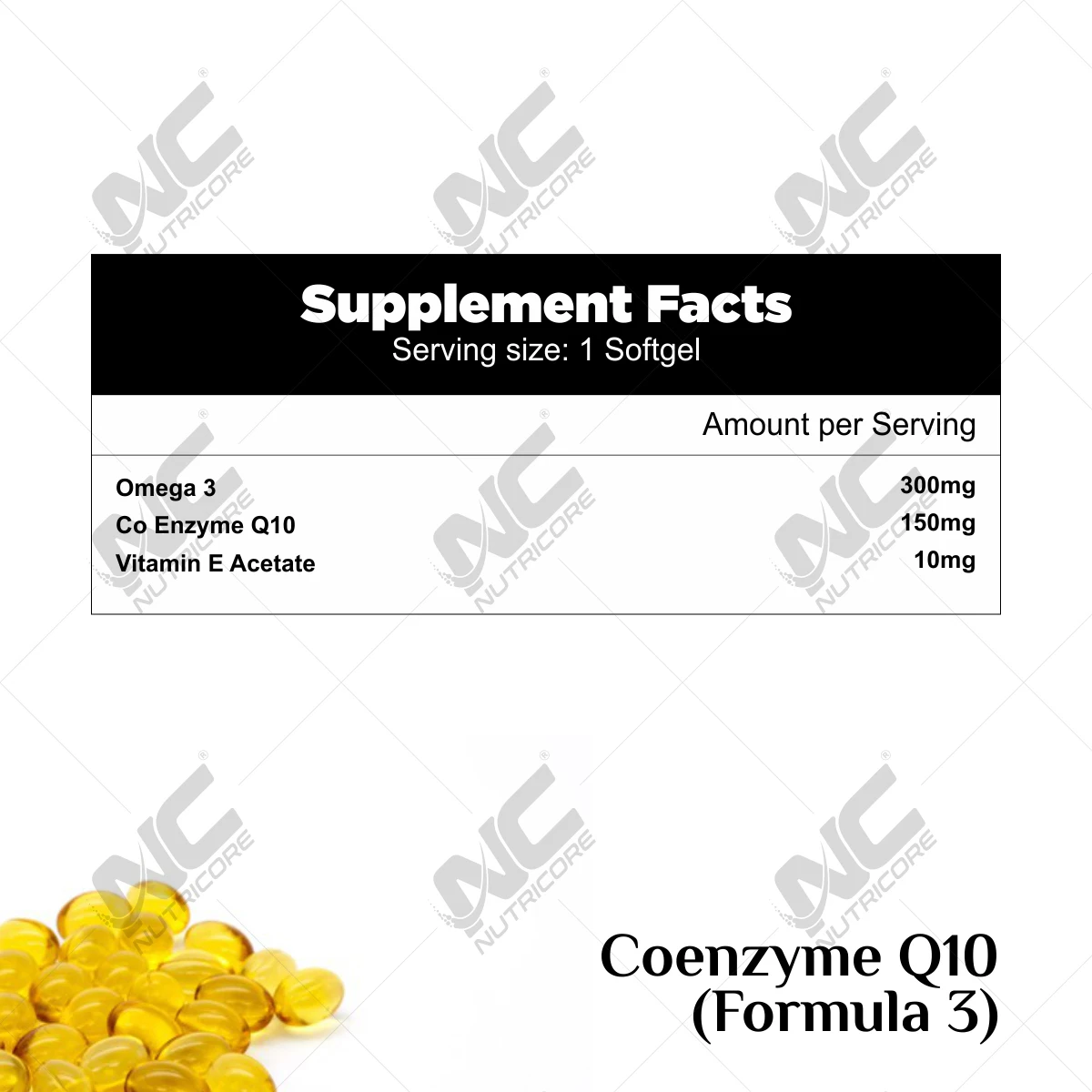 Private Label Healthcare Supplement Premium Quality Wholesale Coenzyme Q10 Softgel Formula - 3 from Trusted Supplier