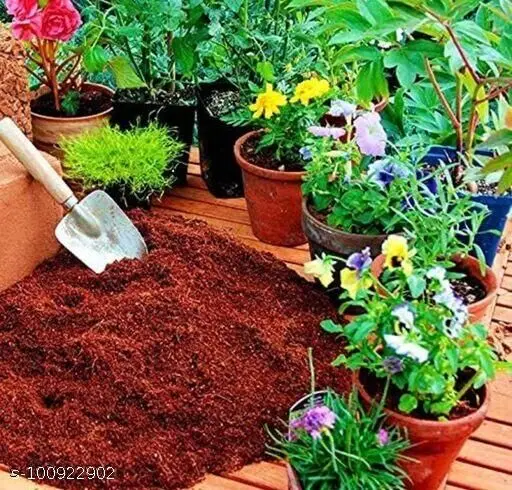 100% Natural Coconut Coir Peat Coco Pith 5kg Blocks for Agriculture