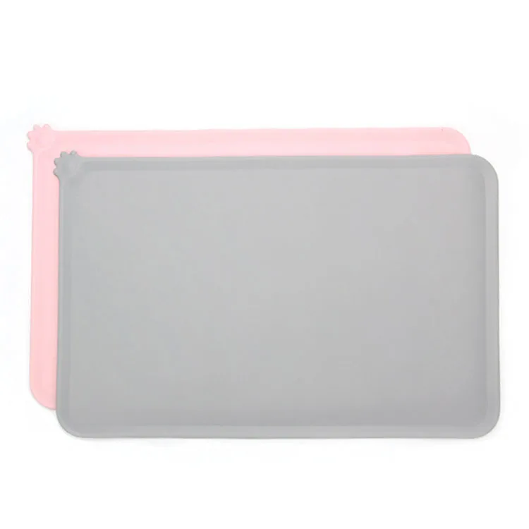 Pet Feeding Mat Dog Food Mats Use Diatomite Rubber Non Slip Absorbent Washable Replace Waterproof Silicon Cat Lick Mat
