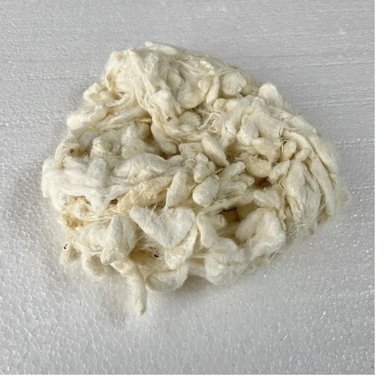 custom made eri silk degummed cocoons ideal for textile spinners and weavers suitable for resale by textile artists