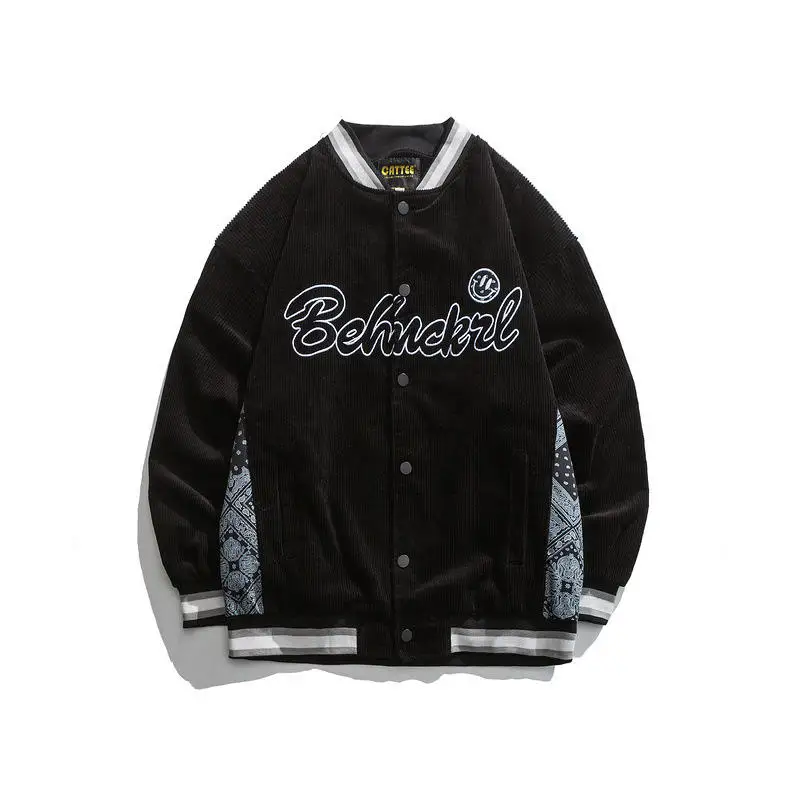 Men Bumper Jacket Baseball Big and Tall Clothing Quality Bomber Flight Varsity Basketball Jackets