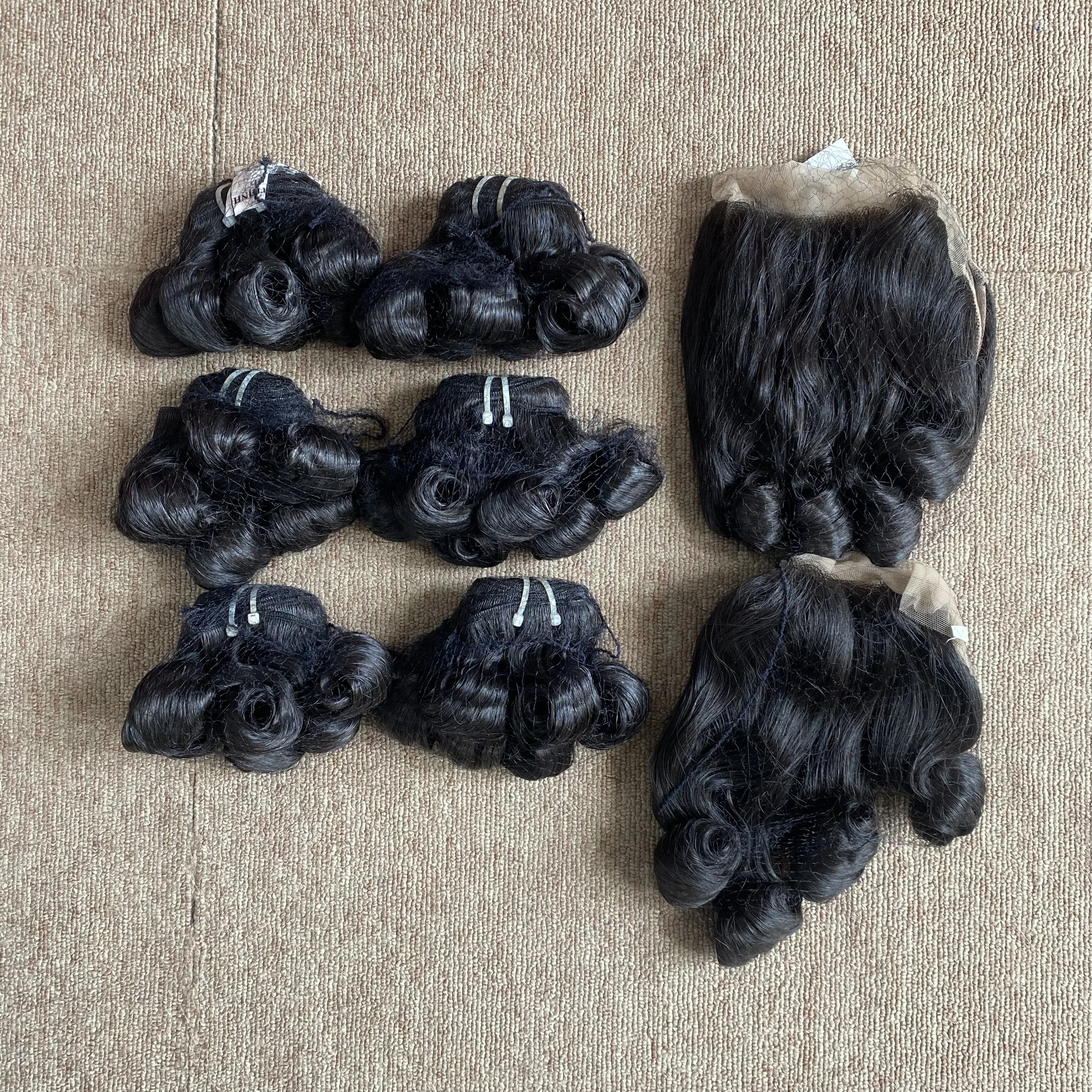 Magic Curly weft bundles extension remy virgin affordable prices fast shipping