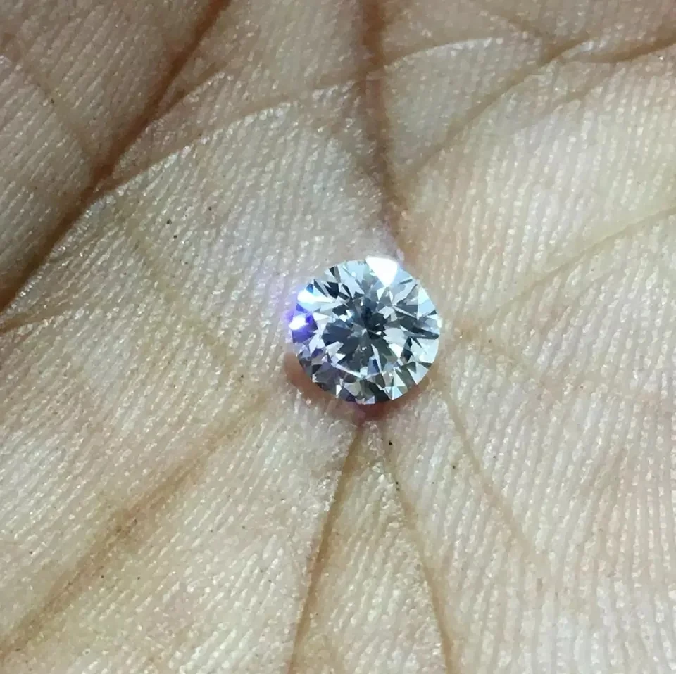 Round Brilliant Cut SI1 cvd loose diamond white loose jewel diamond cvd synthetic diamond Round Shaped Excellent Cut With IGI