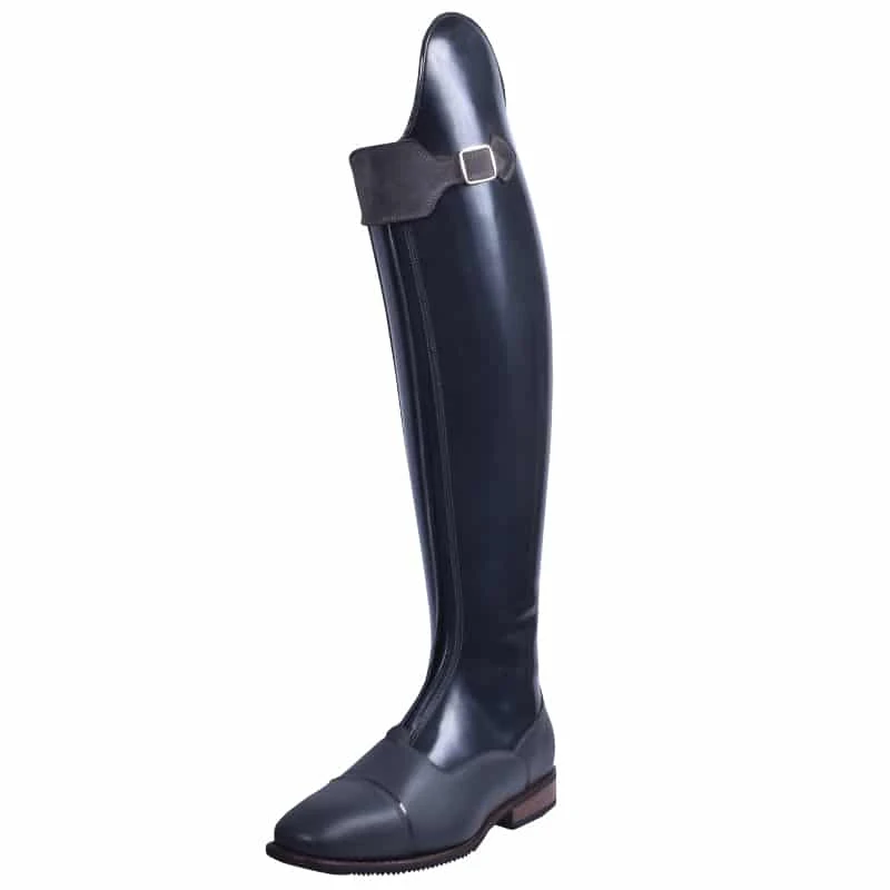 Horse Racing Boots, Black Genuine Leather Custom Made with Laces Riding Boots, 2020 Hand made Boot for men