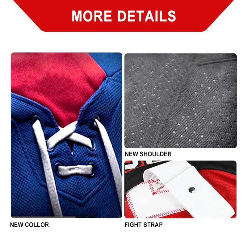 design printing hockey jersey custom uniform set men women training sublimation sportswear youth hockey jerseys custom