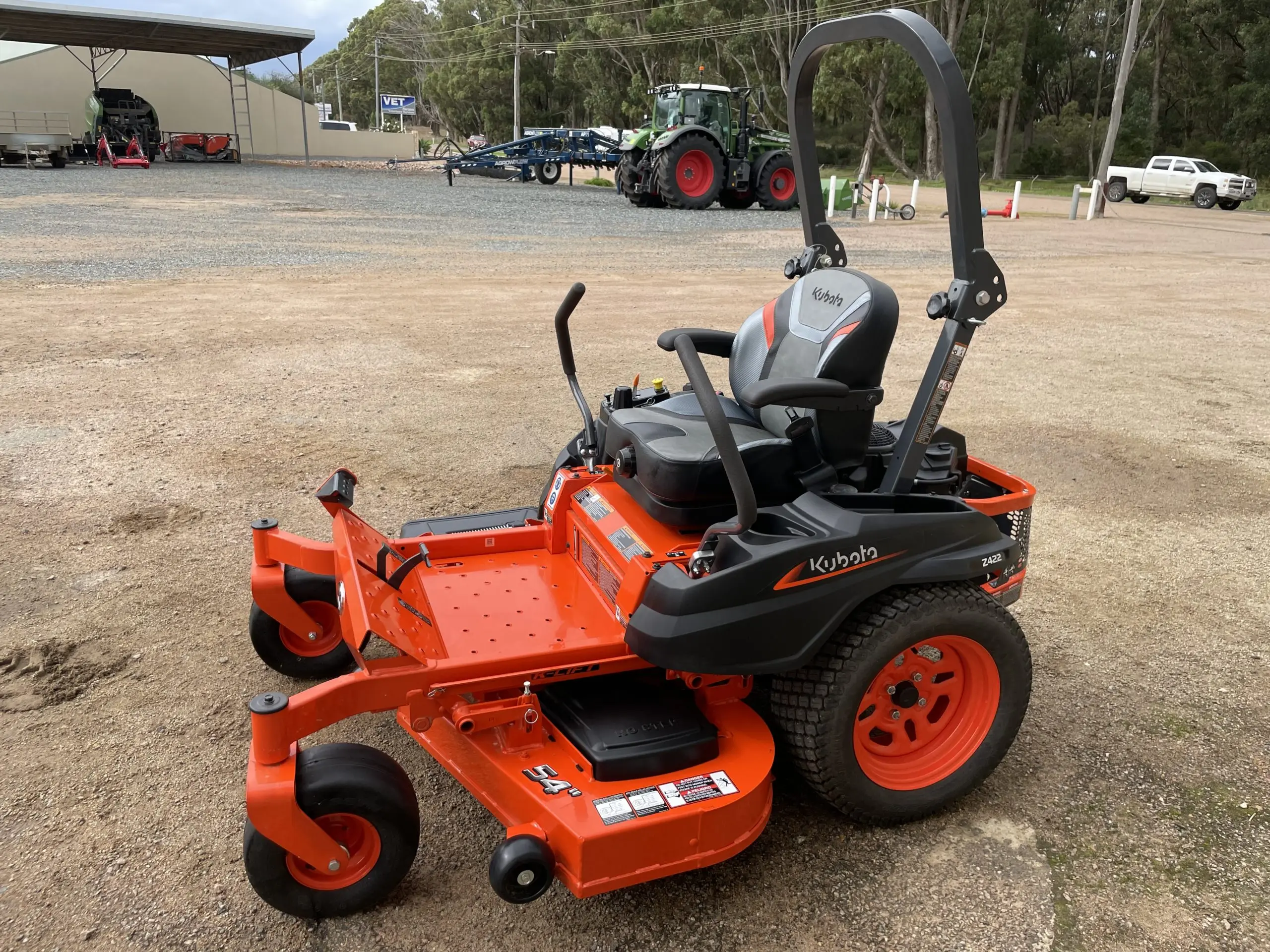 Kubota Z422KW-54-AU промышленная косилка 24 л.с. бензиновая с двигателем 196cc для стрижки травы и роторной