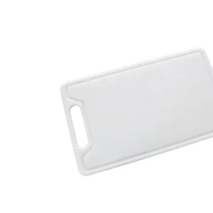 Factory best price HDPE cutting boards with handle for sale white round personalized color coded vegetable custom sink polyethyl