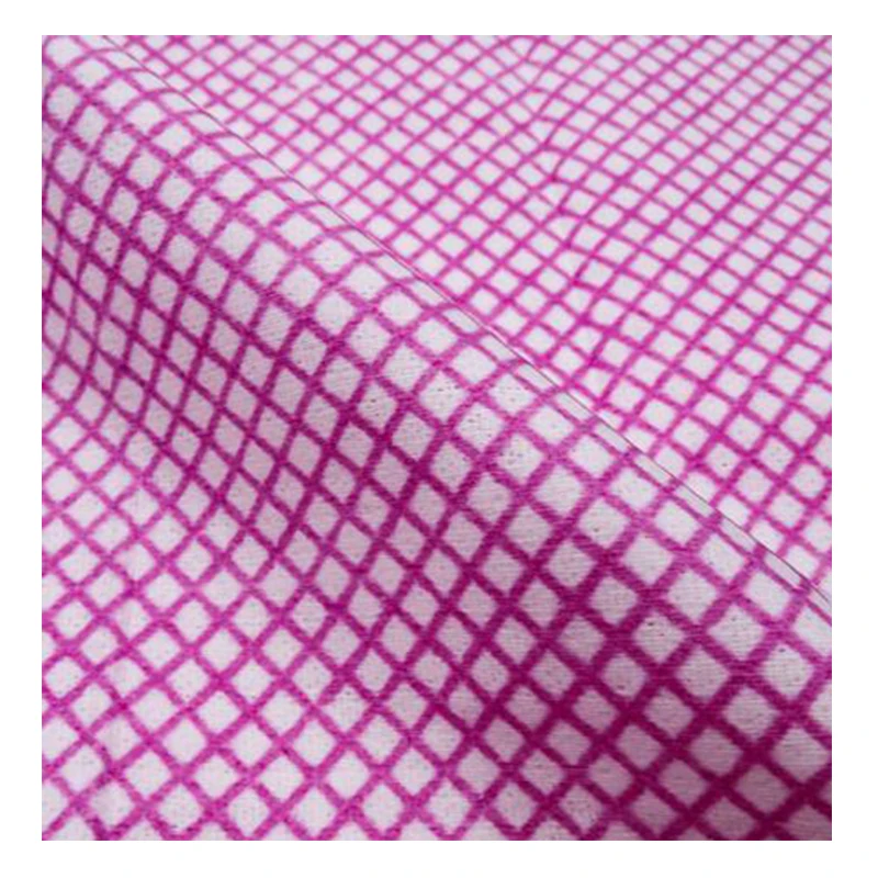 Diamond Printed PP Hydrophilic Woodpulp Material Polyester Nonwoven Fabric Roll Good Embossed Spunlace Fabric Pet Raw Materials