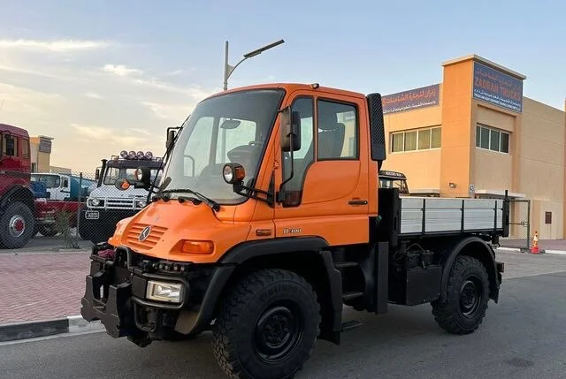 Used Mercedes-Benz Unimog U530 - Low Mileage Ex Demonstrator Used Dump Truck 420hp  UNIMOG  guindaste PK 12502utput Transmission