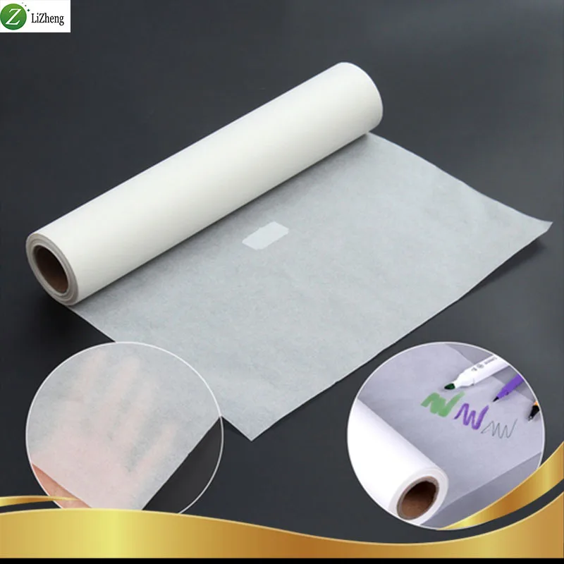 Lizheng vellum tracing paper A4 Size White Transparent Parchment Flash Stamp Making Custom Tracing Paper