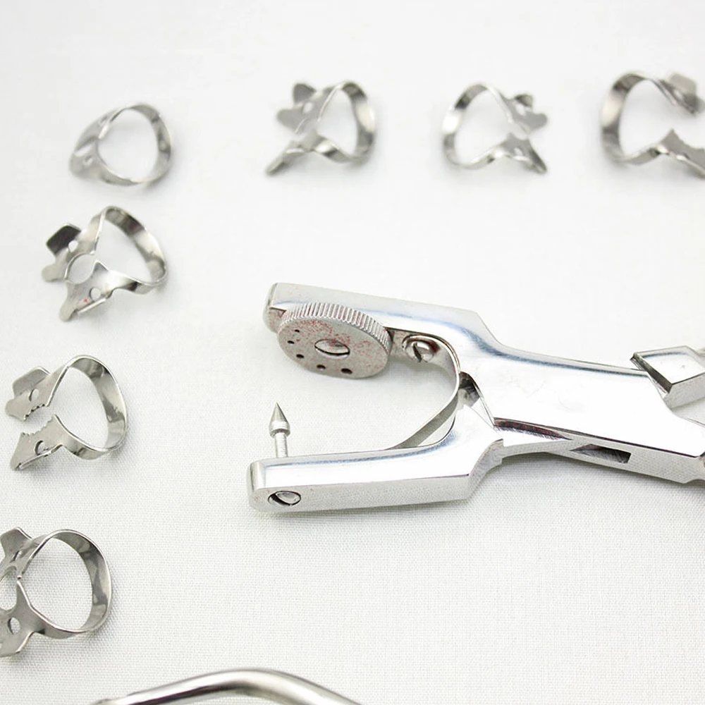 Best Selling Rubber Dam Kit Top Quality Stainless Steel Rubber Dam Clamp Forceps Dental Instruments