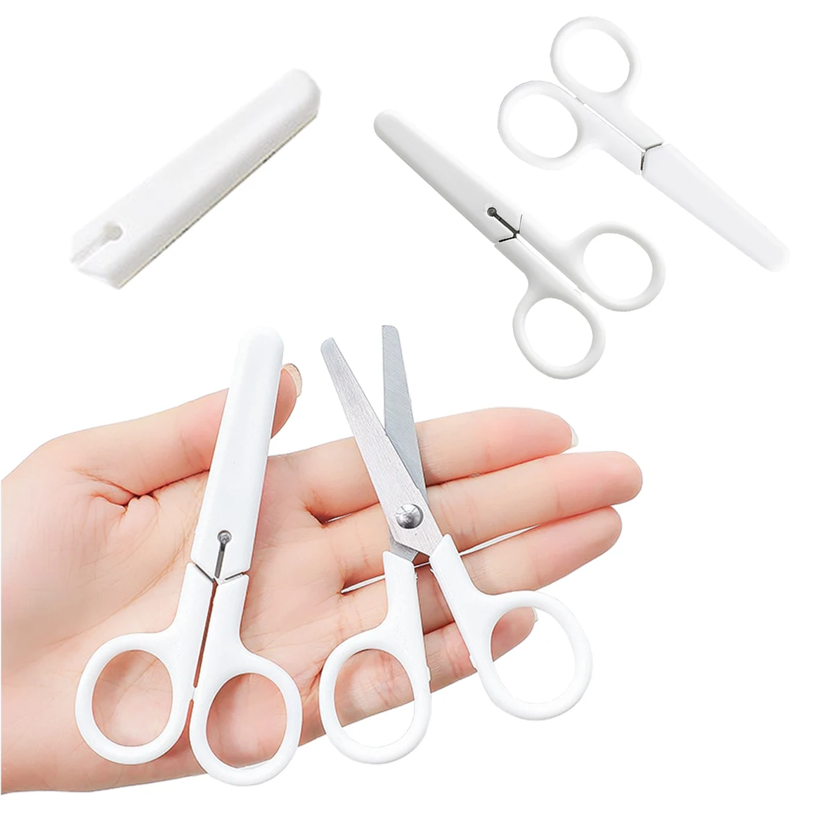 Multipurpose Scissors Sharp Shears Comfort-Grip Scissors for Office Home School paper craft plastic handle scissors