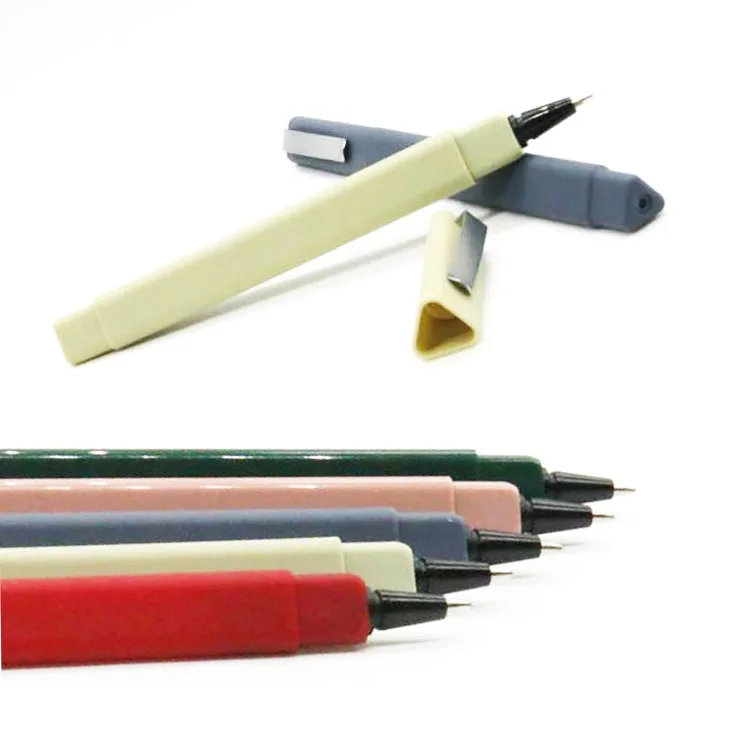 NP-067 Hot Sale Writing Triangle Barrel Ballpoint Pen with Personalized Custom Printed Logo Bulk Plastic Hotel Promotional