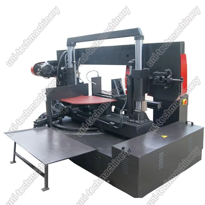 GR-500 angle cutting 45 degree horizontal metal cut band saw