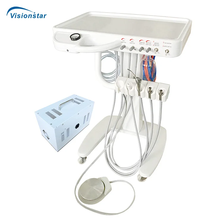 SJD-A005 Dentist Mobile Moveable Dental Portable Trolley  Treatment Unit Dental unit