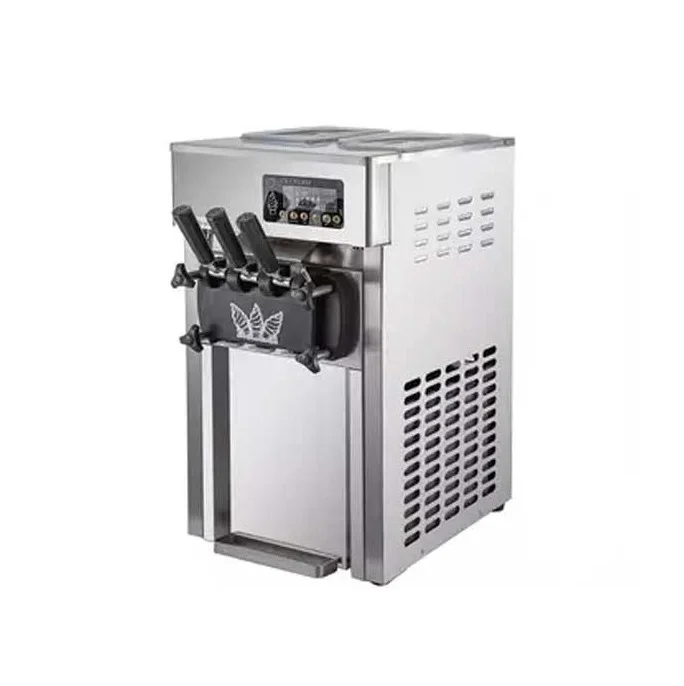 Commercial Soft Serve Ice Cream Machine with Mix-Hopper - Automatic, High-Capacity
