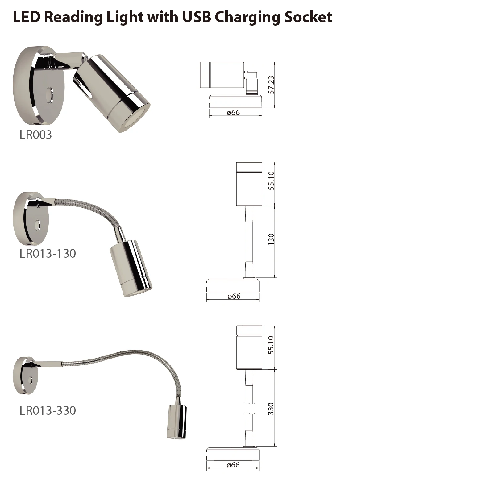 USB Socket Light Interior Bedside Lamp RVs and Campers waterproof stair step lights garden LED lights