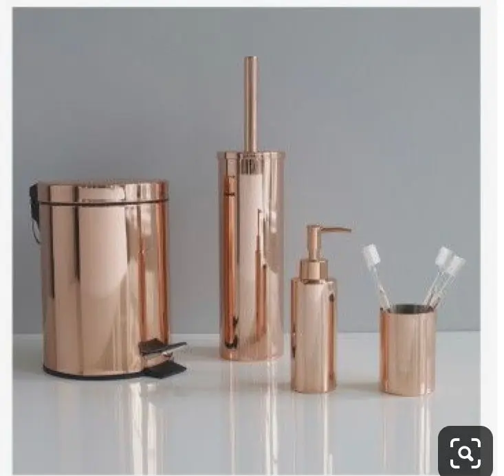 4-Piece Bathroom Accessories Set Soap Dispenser Tray Tumbler Marble Set Home Bathroom Decor Handmade Cheap Price Made In India