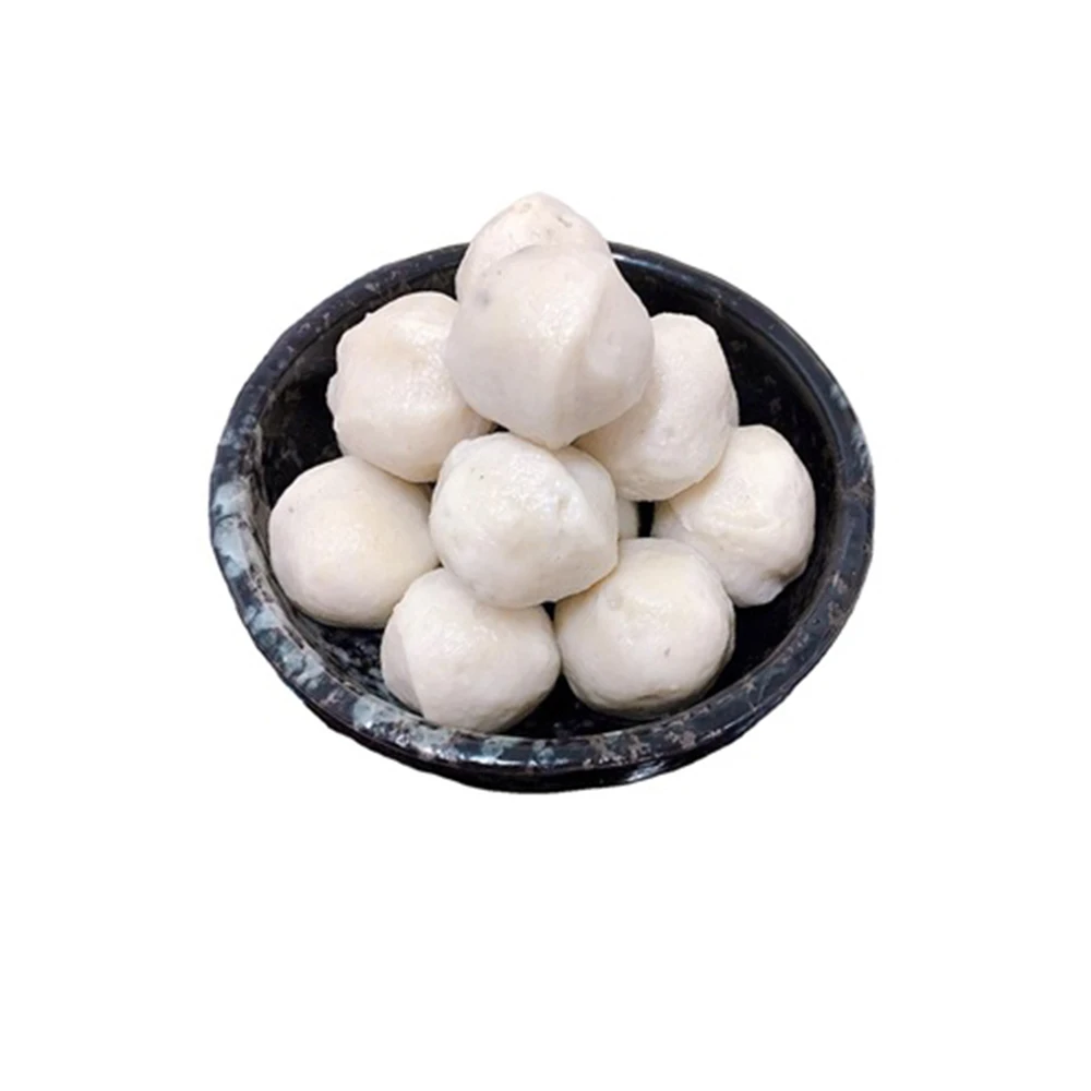 seafood surimi frozen milk fish ball snack from taiwan