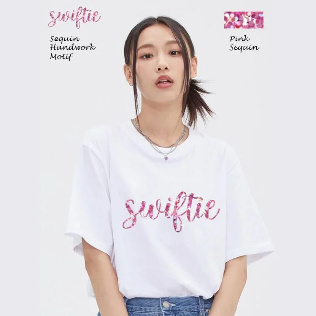 Best Price Women Cotton T-shirts Gifts For Fans Music Concert Short Sleeve Swift Tees Wholesale Popular Women Music Lover Tees