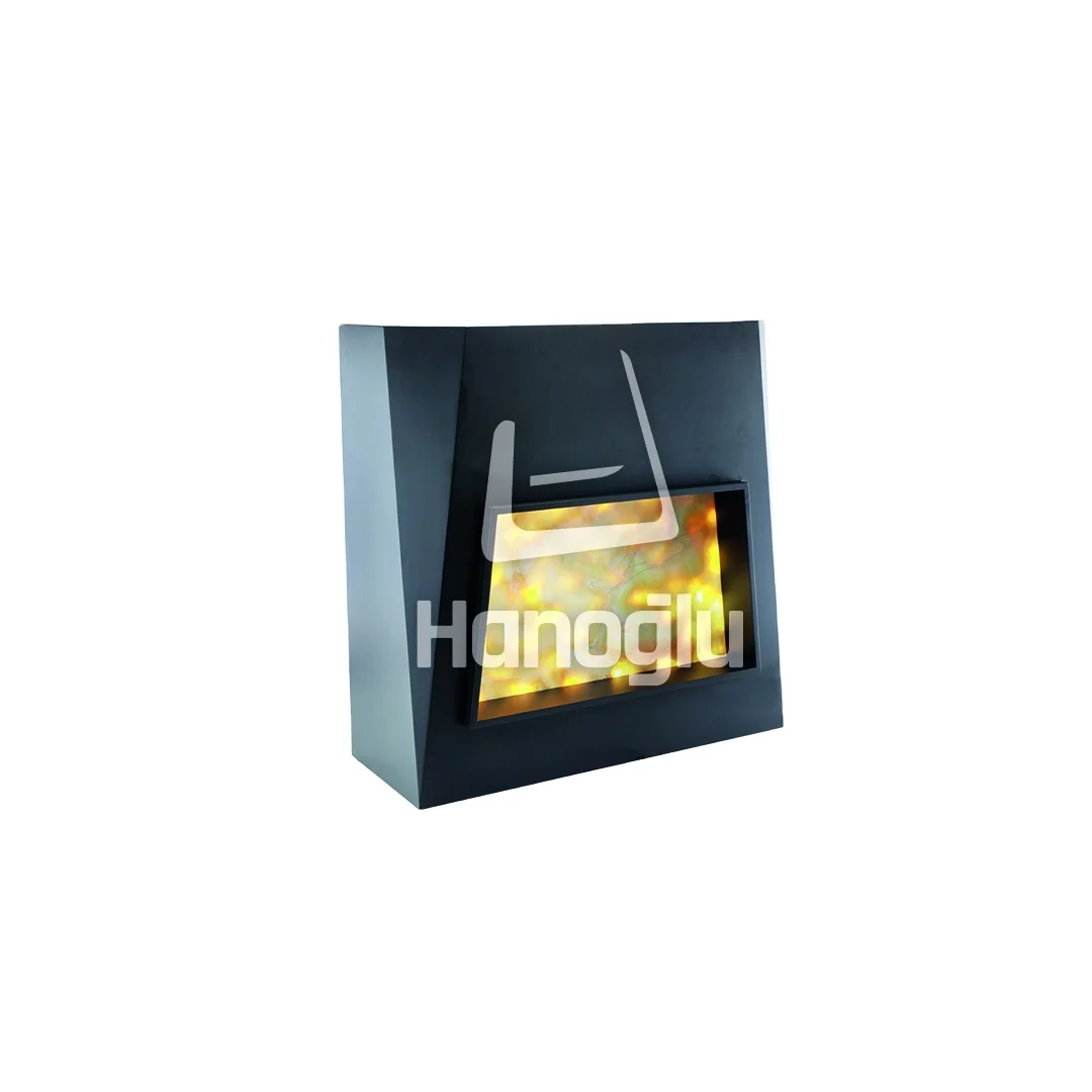 MDF lam marble patterned reception desk