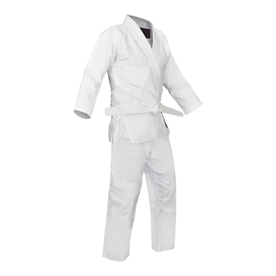Diamond Pattern Breathable Taekwondo Uniforms Factory Direct Sale Short Sleeve V-neck Ribbed Taekwondo Summer Uniforms