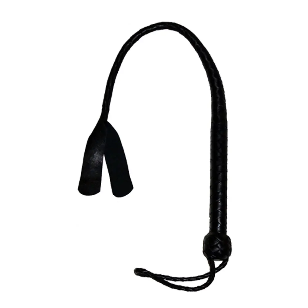 HMB-530B Leather Riding Whips Bullwhip Flogger for BDSM Spanking Crops Whips
