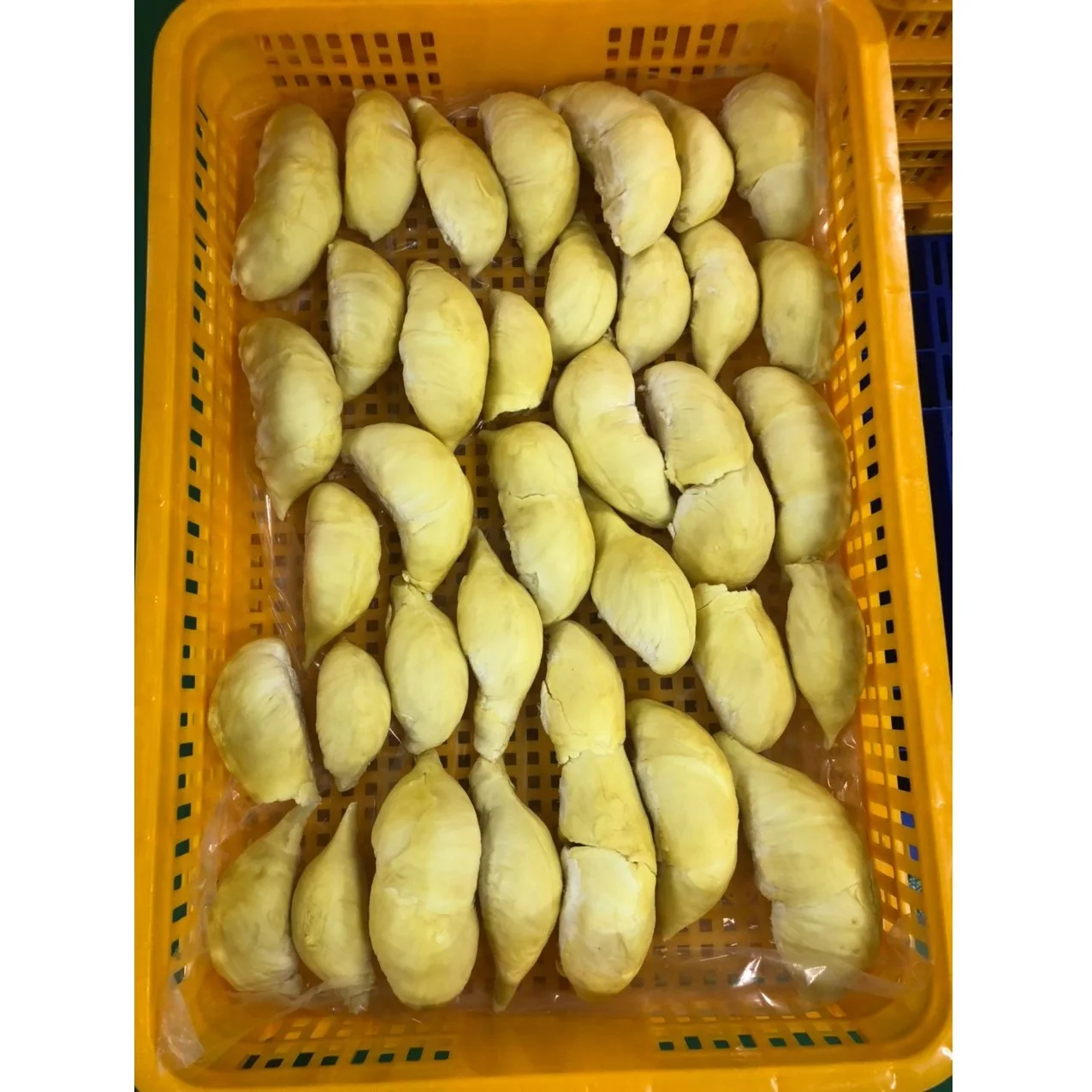 3-6 Fruits/carton Monthong/Ri6 Durian IQF Freezing Process Seed Or Seedless Organic Whole Shape Frozen Durian