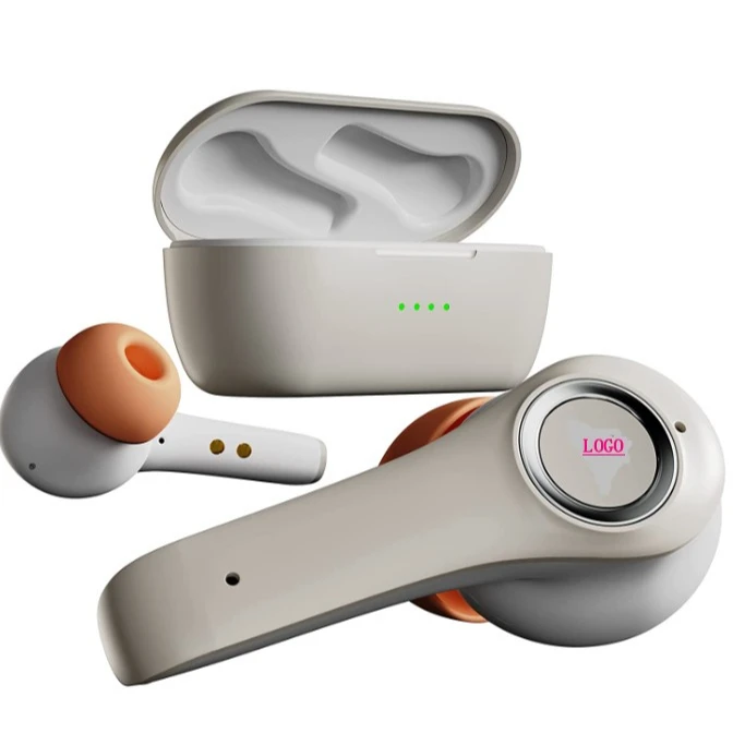 4mics ANC ENC Active Noise Cancelling Earbuds 30ms Low-Latency Game Wireless earphones Auto-Pairing Voice-Assistant tws