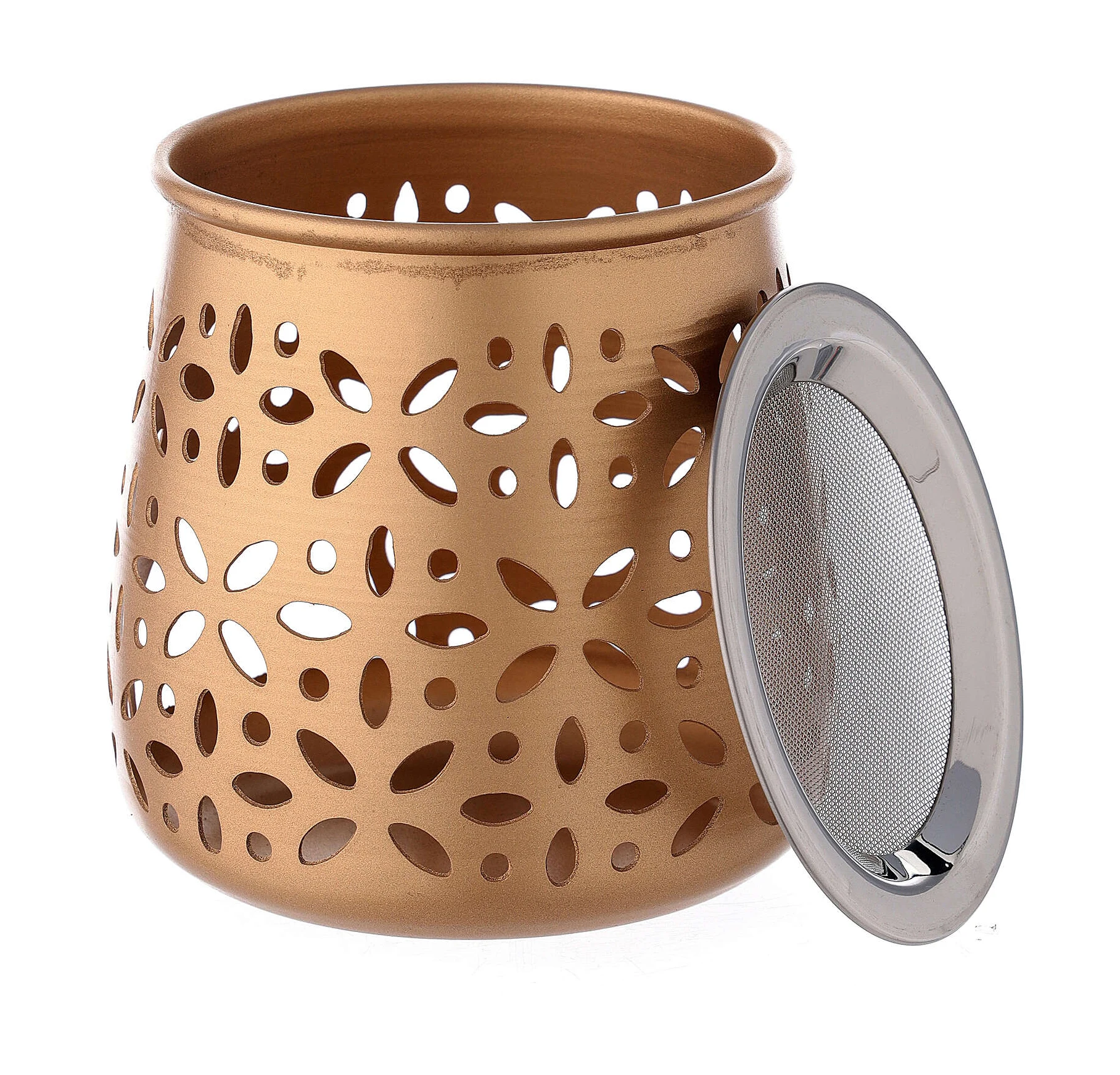 Bakhoor Burner Metal Iron Incense Burner Best Wholesale Prices Sambrani Dhooop Dhani Round Shape Customize Finished For Tabletop