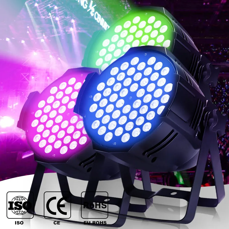 12 шт. 18x18 Вт rgbwa uv 6 в 1 алюминиевые плоские 7*40 запасные части банки сценического освещения светодиодный свет par ip65