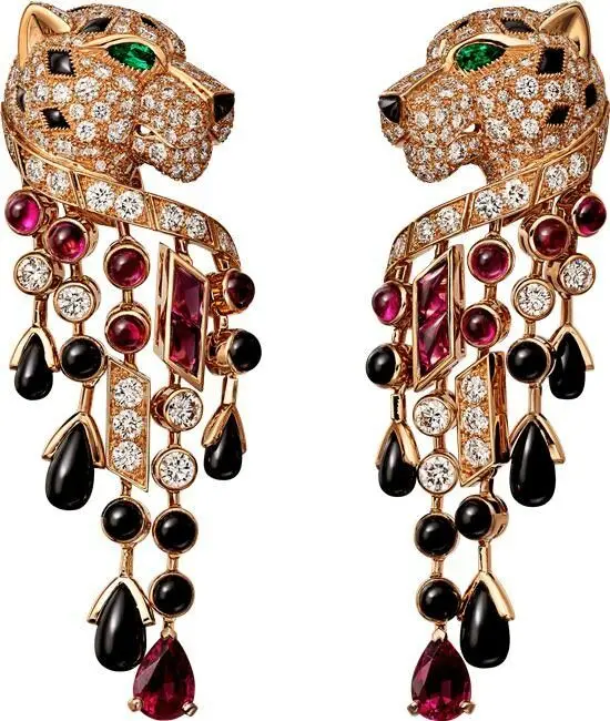 Leopard  panther earrings leopard animal earring jewellery