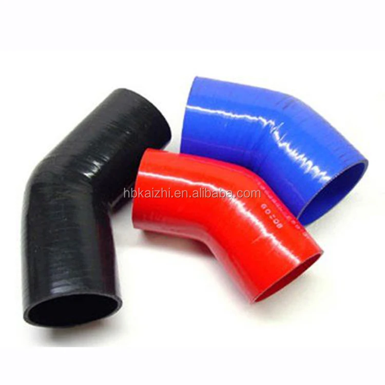 Hot Sale  Silicone Black Yellow Green Elbow silicone hose 135 degree for all car