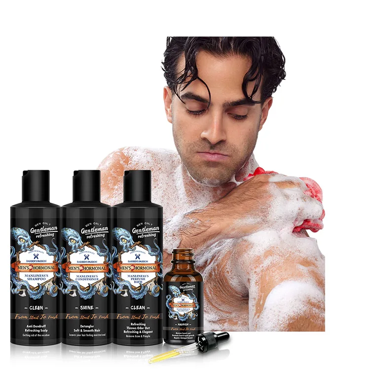 Factory Supply Private Label Moisturize And Treatment Men Care Products Beard And Hair Care For Men