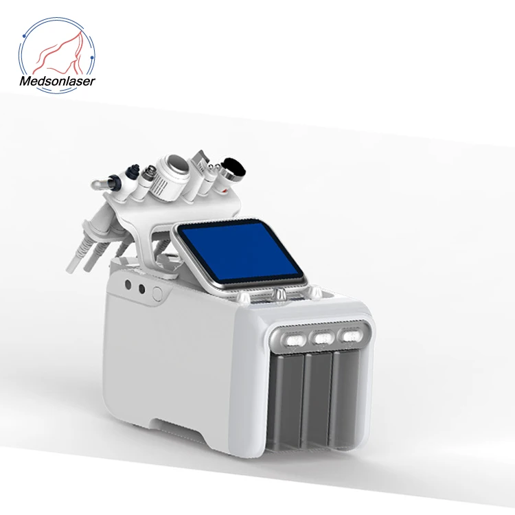 2024 6 in 1 oxygen facial machine  skin clean rejuvenation