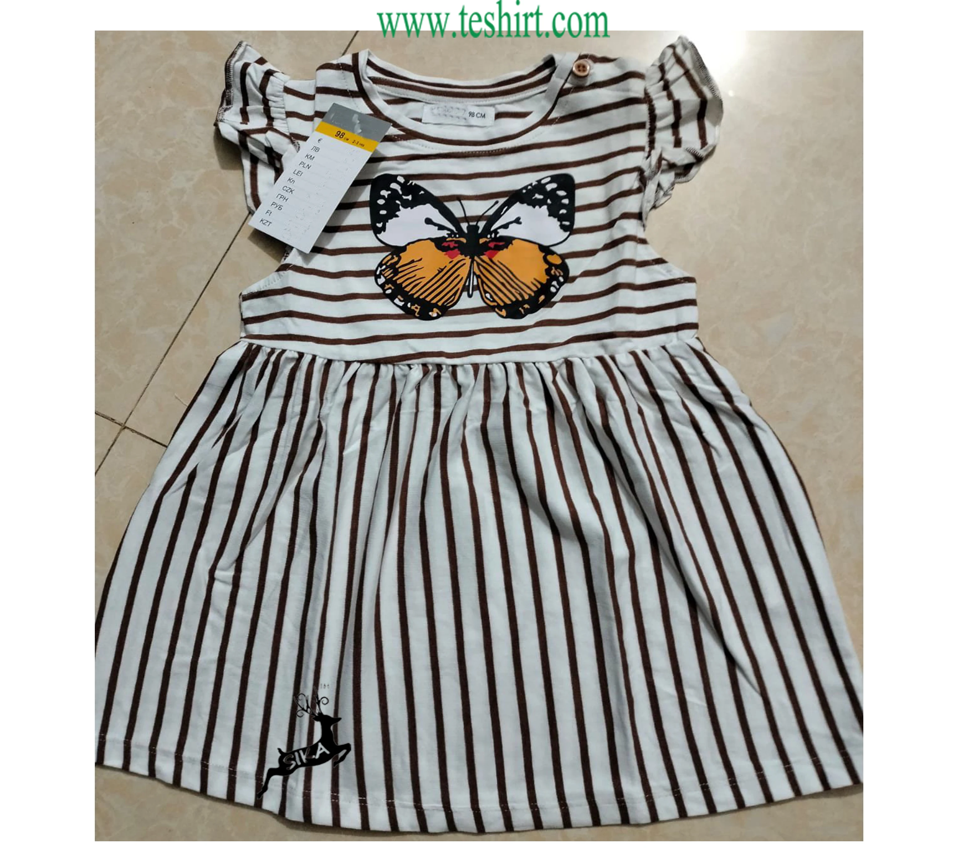 New fashion kids frock Girls Knitted Dress Toddler Children Cotton party baby girls dresses Cotton Frocks Made In india online