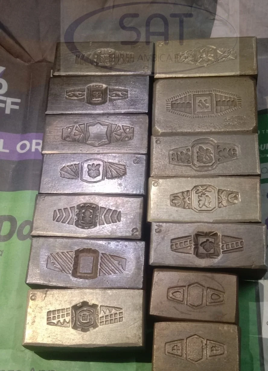 High Grade Steel Made Jewellery Embossing Mold Die Thappa Die Jewelry Manufacturing Antique dies