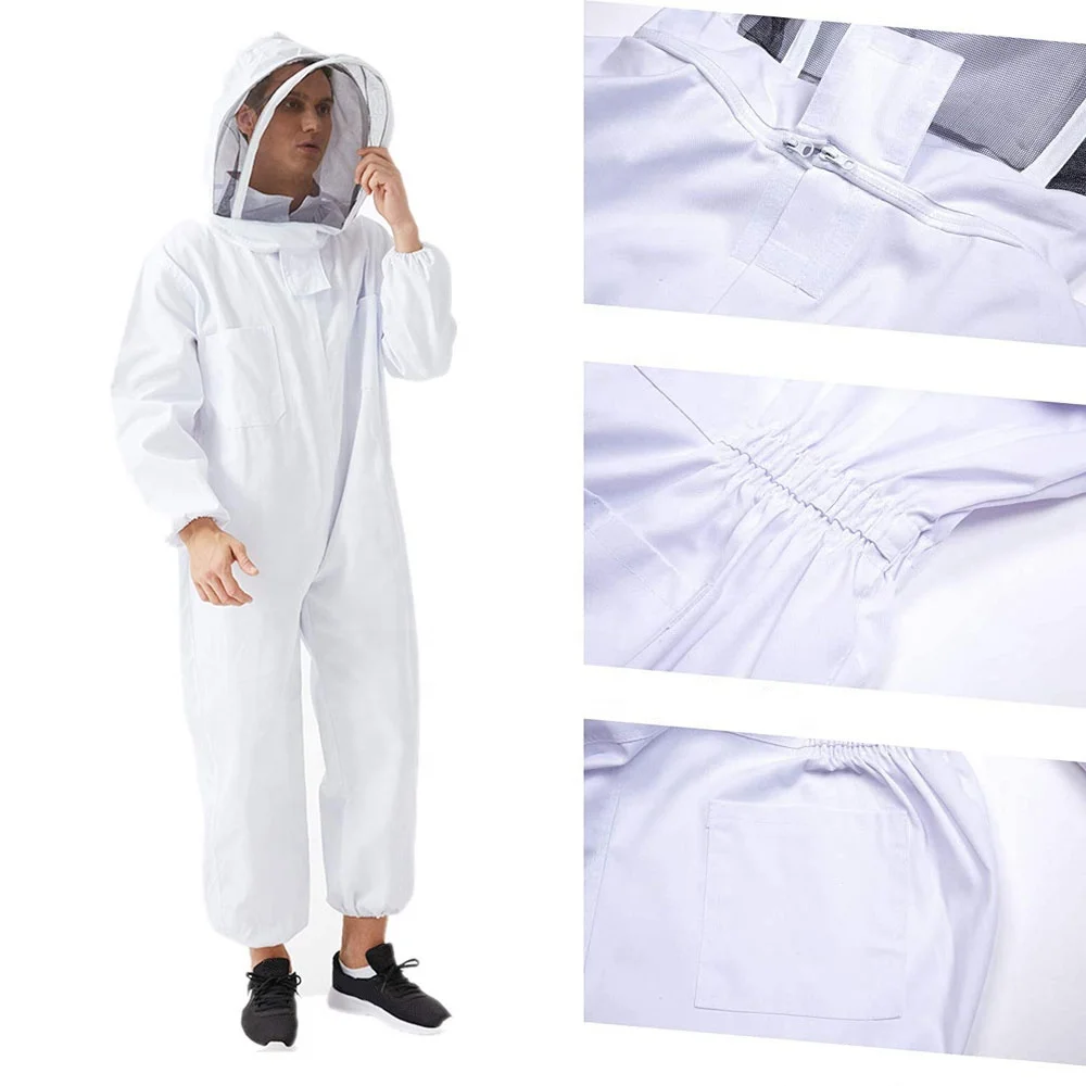 2023 latest Embroidery Beekeeping suit for bee keeper professional equipment air breathable clothing Anti bee keeper suit