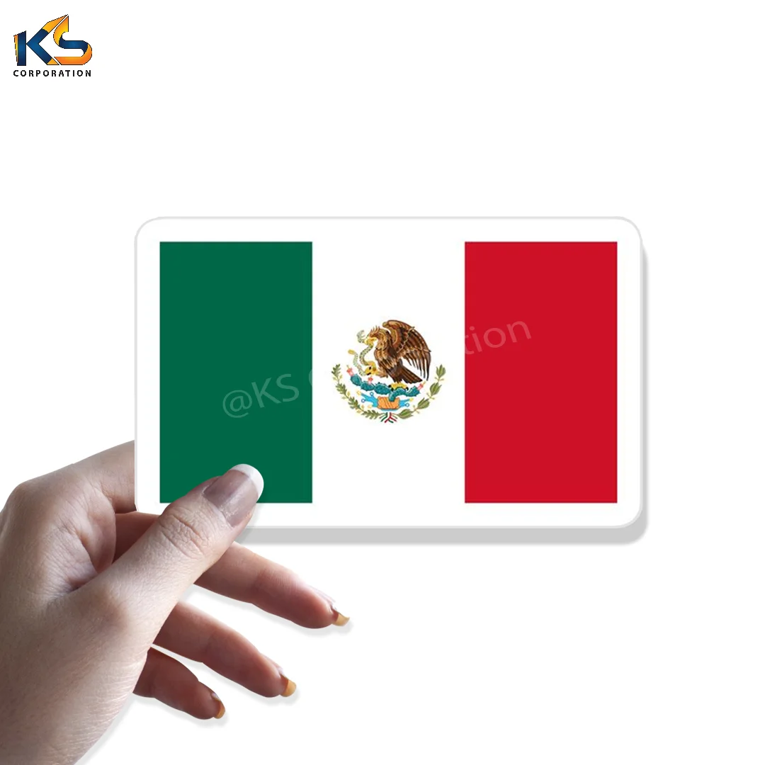 Custom Germany Flag Heart Shape Design Sticker Custom Outdoor Use Removable Reusable Vinyl Stickers