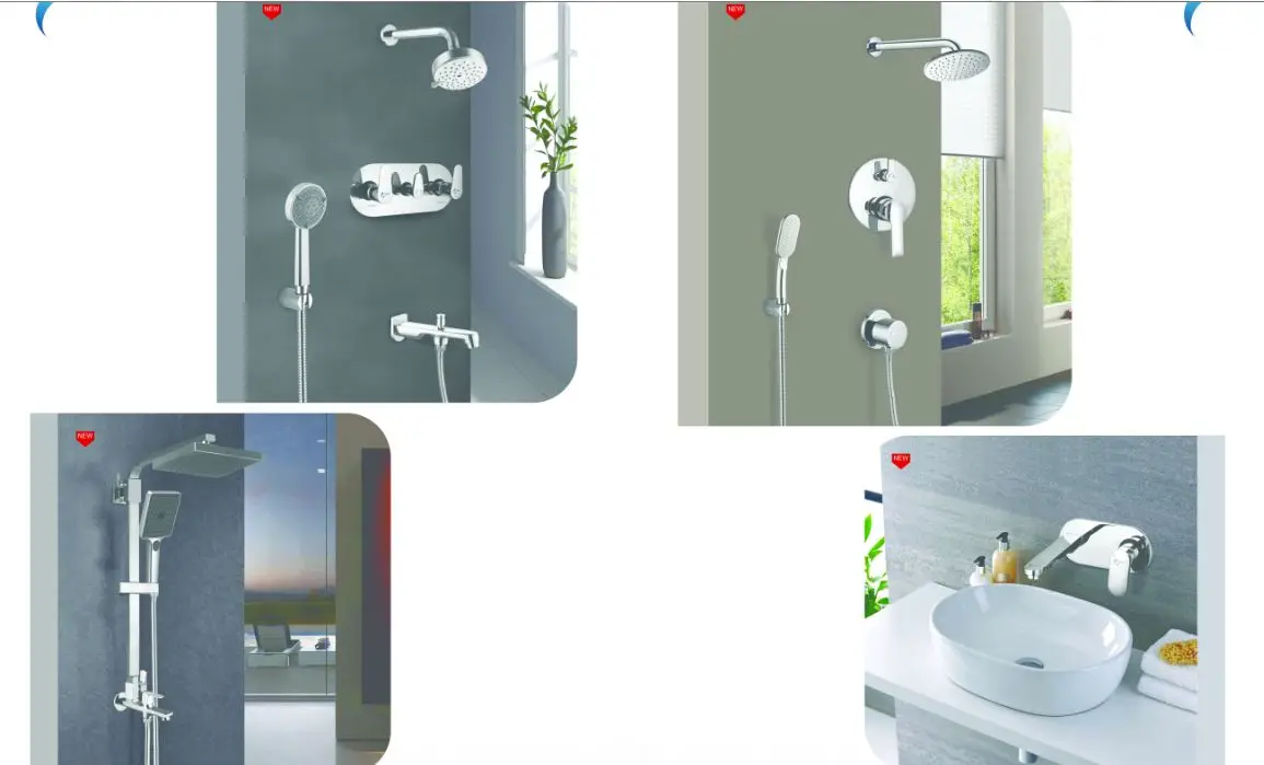 CORSA SONET series Angle valve 2 way valve wall  mount faucet tap Brass Chrome finish Quarter Turn for Basin kitchen bathroom