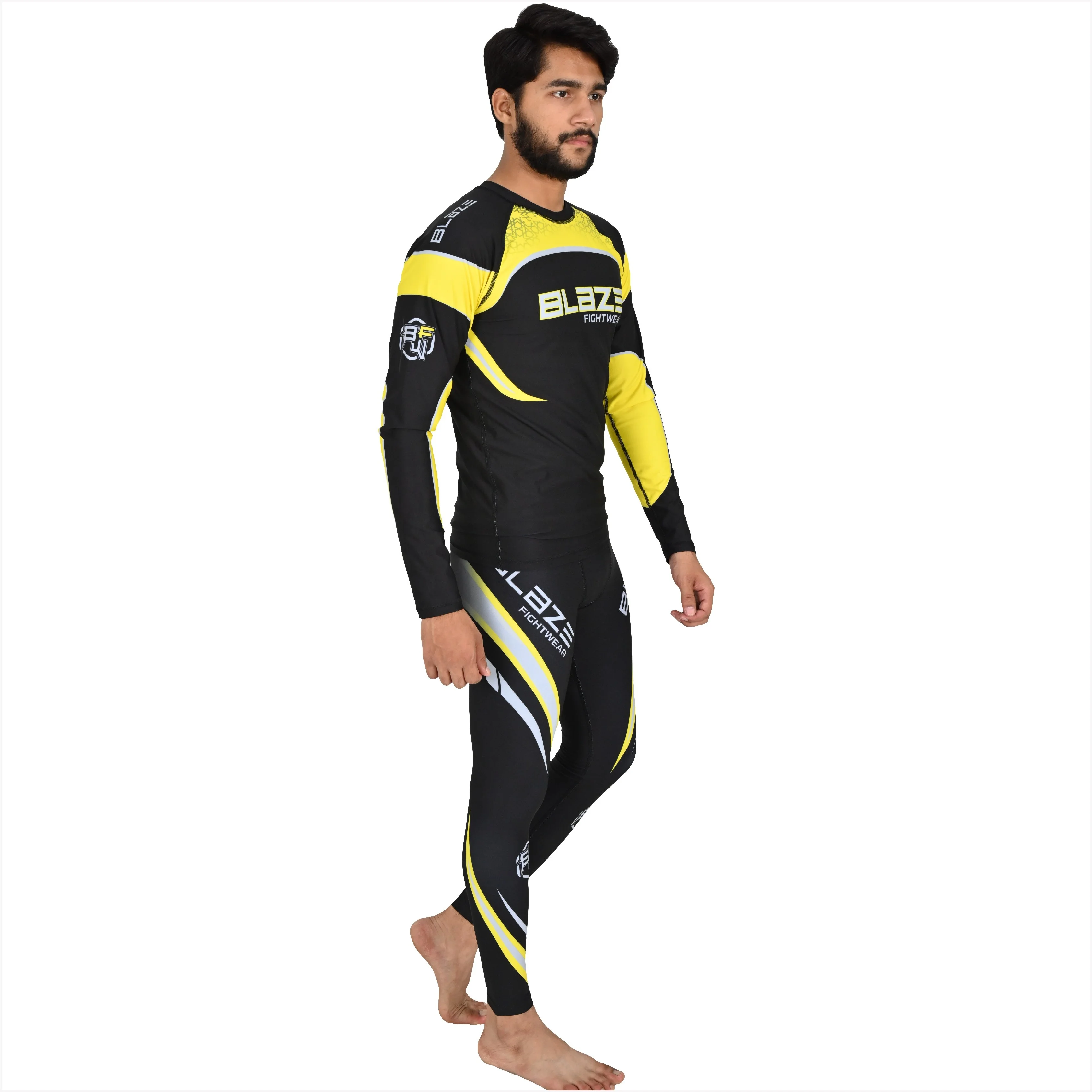 Оптовая продажа компрессионная форма с логотипом rashguard для улучшения производительности легкий Тренировочный Набор
