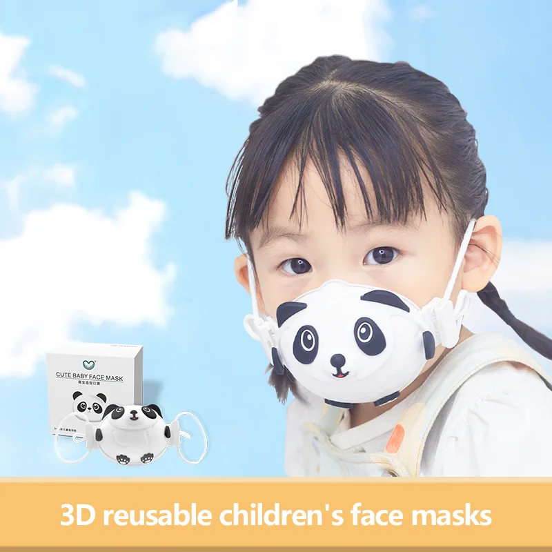 Guangzhou CE Custom logo Medical 3ply Disposable Face Mask Cute for Children