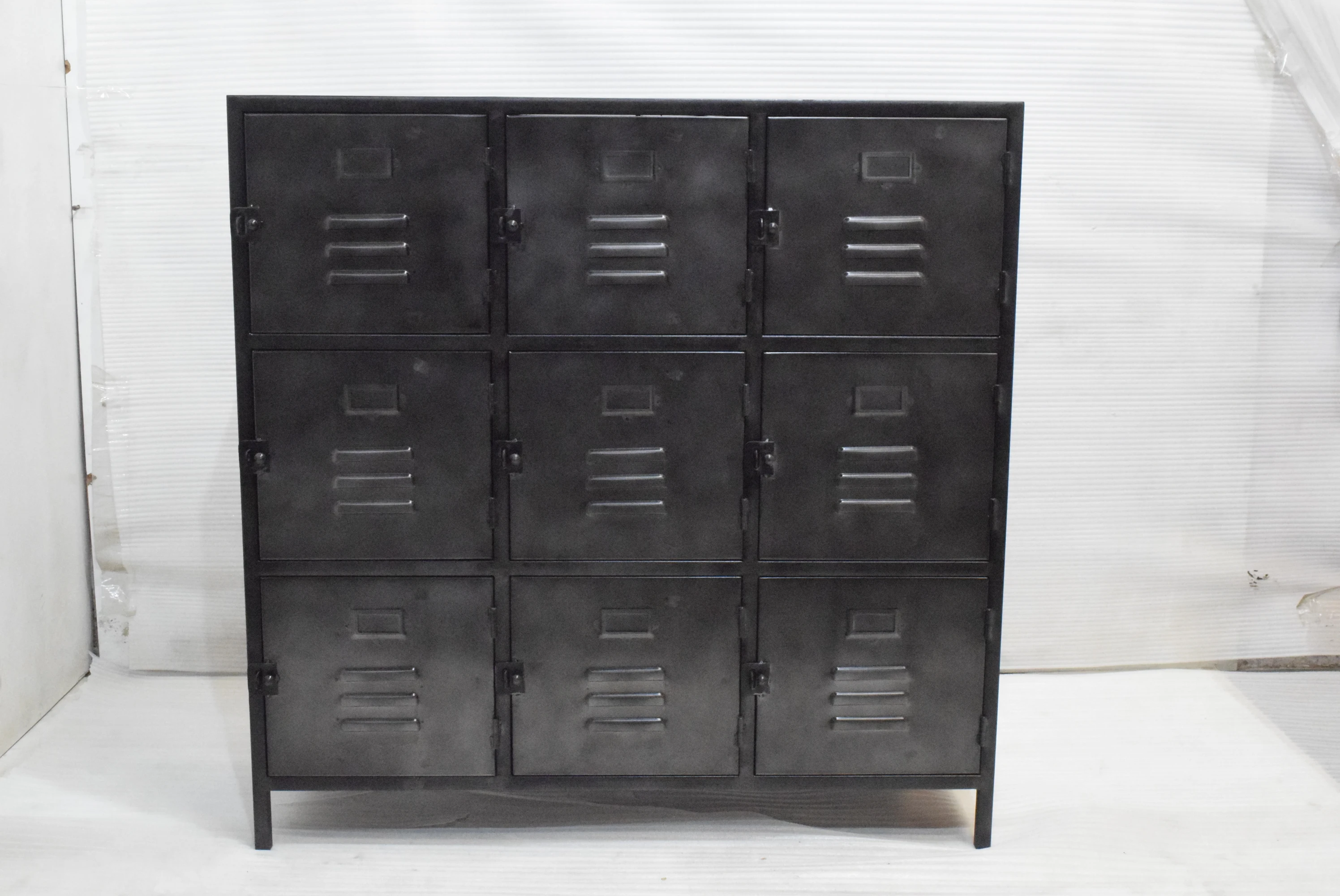 Hot Sale 2024 Vintage Industrial Metal Iron Furniture Multi Drawers Cabinet for Storage and Display Home Decorative Furniture